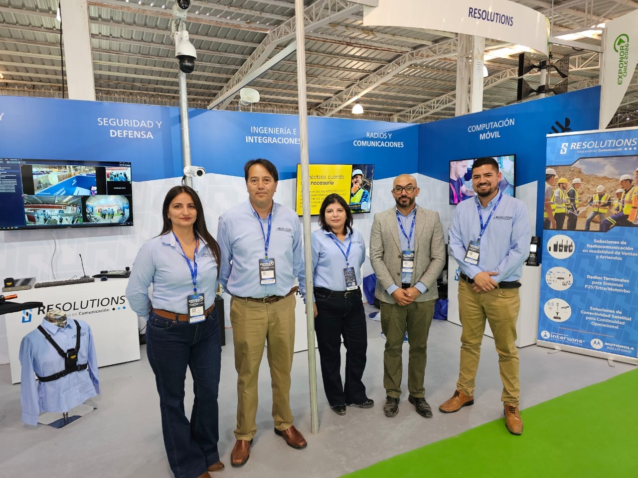 Equipo Resolutions en Exponor