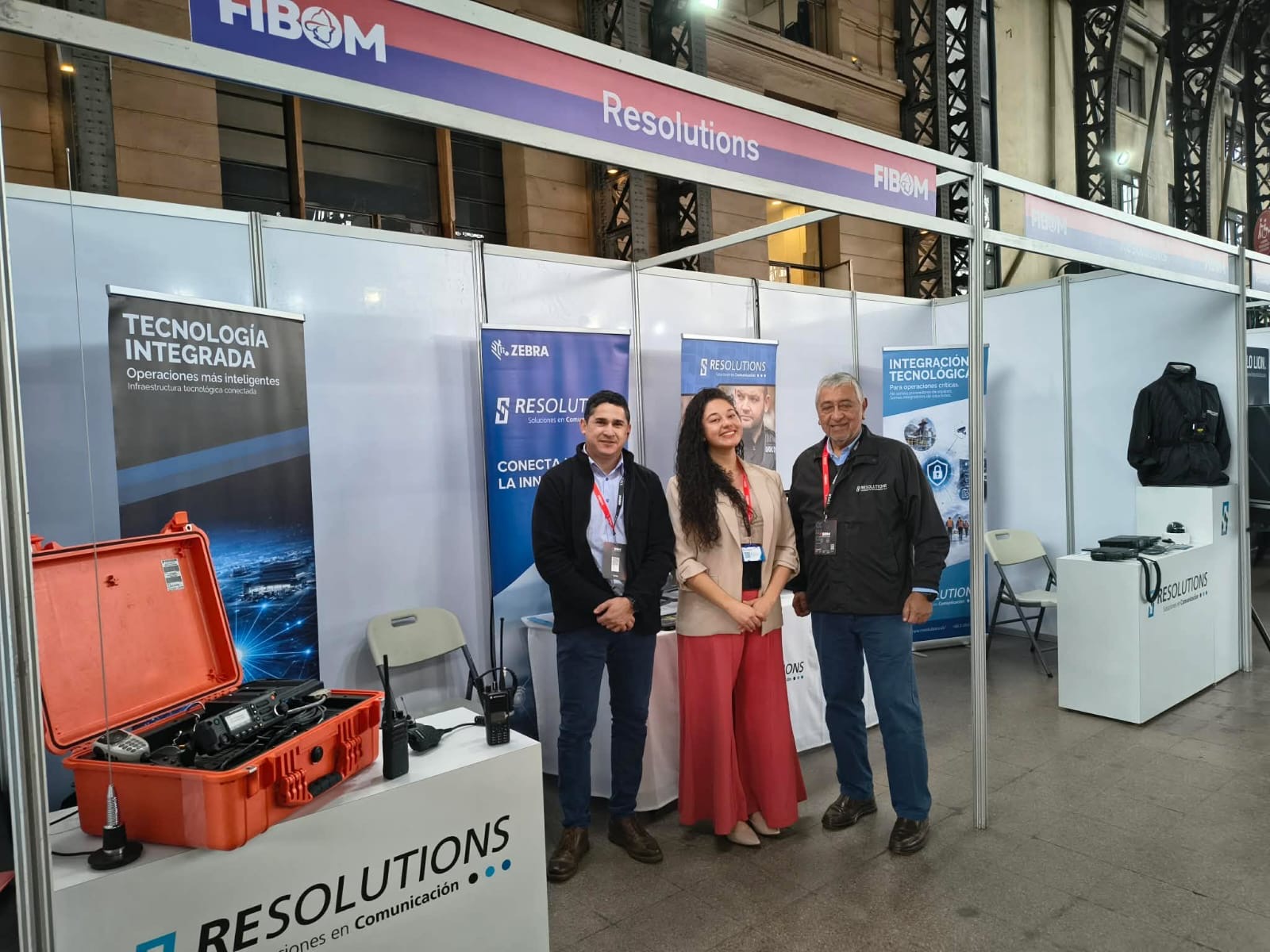 Equipo Resolutions en FIBOM